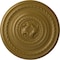 Ekena Millwork Pearl Ceiling Medallion (Fits Canopies up to 1 7/8"), Hand-Painted Gold, 26 1/4"OD x 1 1/2"P CM26PEGLS - alternate 1